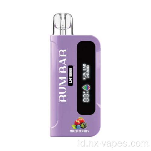 Rum Bar 18000 Puffs Disposable Vape